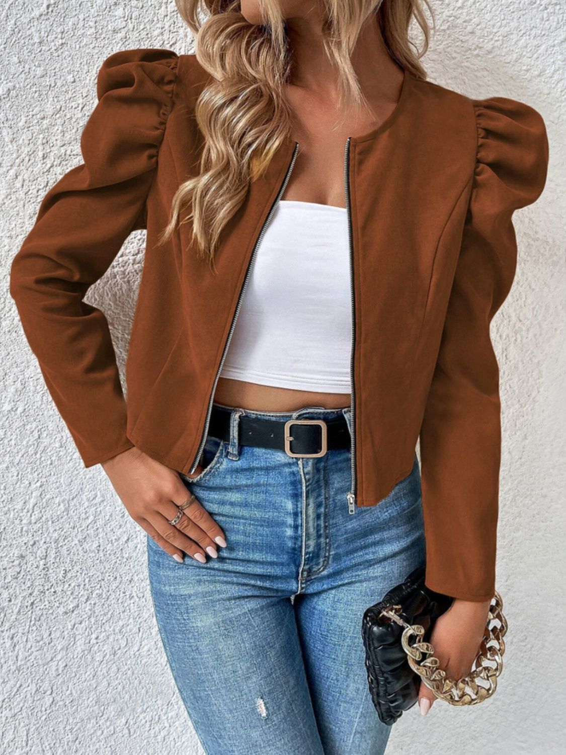 Puff Sleeve Jacket