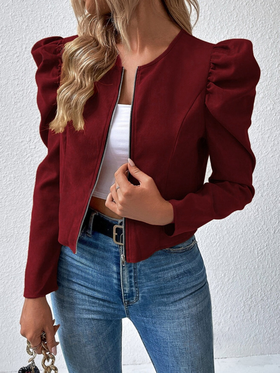 Puff Sleeve Jacket